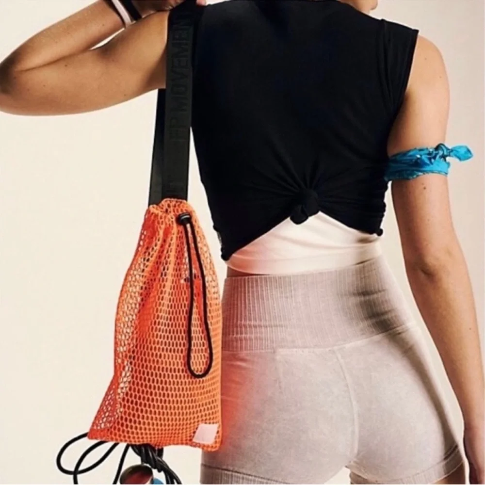 Free People Mini Mesh Sling Bag